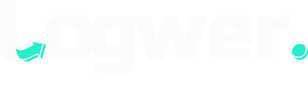 Logwer - White logo